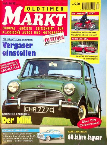 Deckblatt Oldtimer Markt (10/1995)